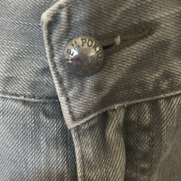 Emporio Armani Gray Straight Jeans Mens Size 30x32 - Picture 4 of 9